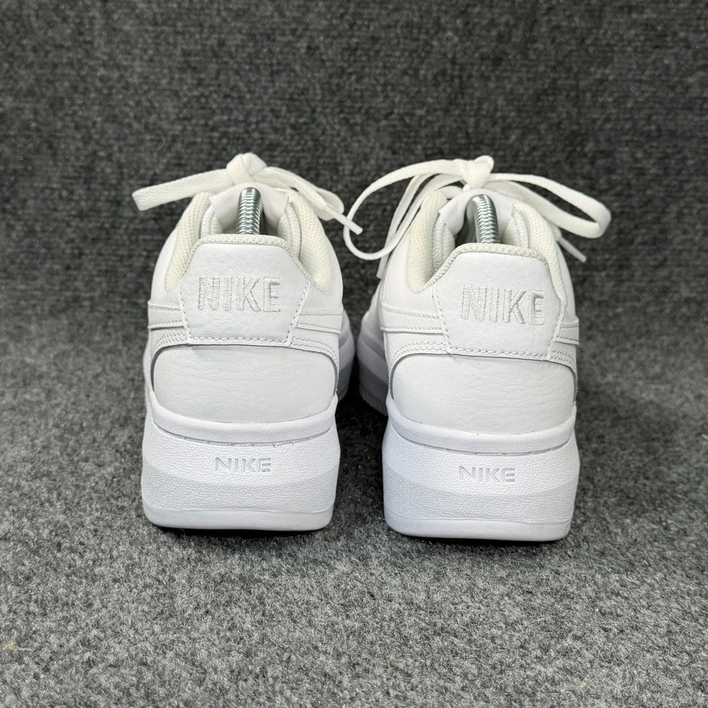 Nike Nike Court Vision Alta Shoes Womens 11 Triple White Athletic Retro Platform